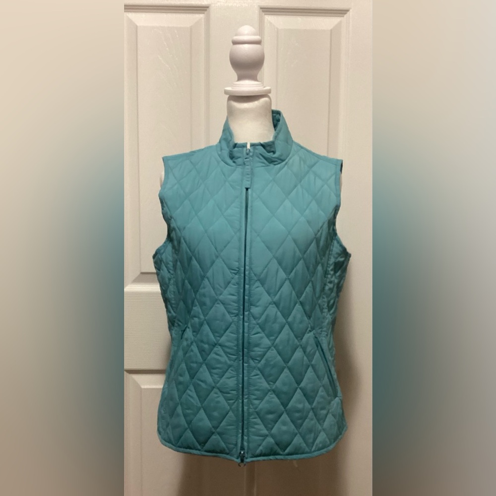 Relativity Women’s Full Zip Quilted Outerwear Vest Size Md